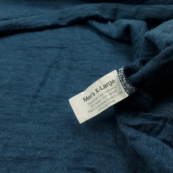 Appalachian Gear Company Alpaca Wool T Shirt Mens XL Base Layer Short Sleeve - Picture 6 of 8